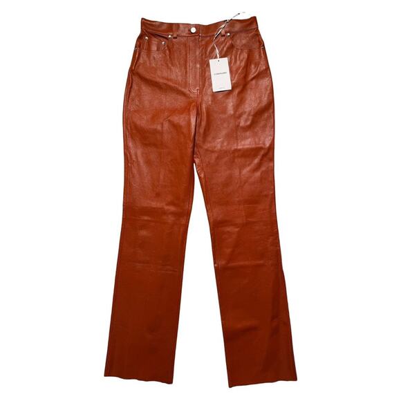 Salvatore Ferragamo Other - $4,700 Nappa leather terracotta pant